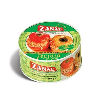 Zanae Peperoni & Tomaten gefüllt mit Reis Gemista 280gr (12) *