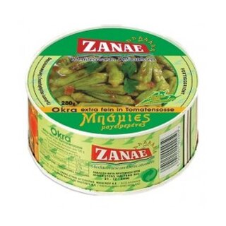 Zanae Bamies Okra in Öl und Tomatensauce 280gr (12)