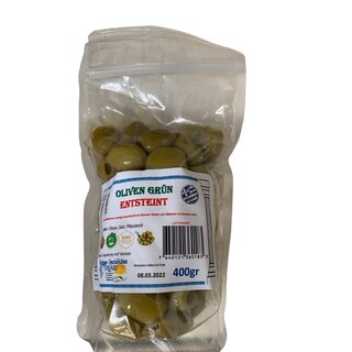 Thraki Oliven Grün entsteint 400gr (6)