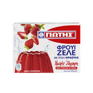 Giotis Götterspeise Erdbeere 14,5gr (ohne Zucker)