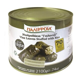 Palirria Dolmas Weinblätter gefüllt mit Reis 2.1kg