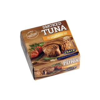 Trata - geräucherter Thunfisch in Pflanzenöl - 2x160g - (24)