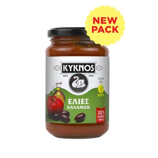 Kyknos Tomatensauce mit Kalamata Oliven 350gr