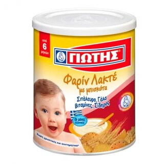 Giotis - Farin Lactee - Babybrei mit Biscuit 300gr