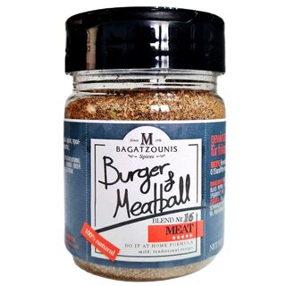 Bagatzounis Mix für Hamburger & Meatballs 90gr