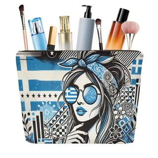 Kosmetiktasche "Greek Lady"